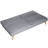 Sofá Cama Alexandra House Living Gris 180 x 72 x 84 cm