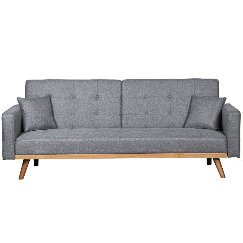 Sofá Cama Alexandra House Living Gris 216 x 81 x 87 cm Sofá Cama Alexandra House Living Gris 216 x 81 x 87 cm