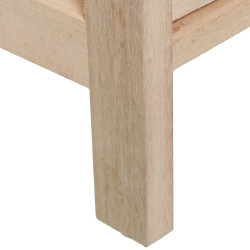 Cajonera Alexandra House Living Marrón Madera 34 x 87 x 24 cm
