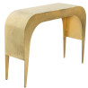 Consola Alexandra House Living Metal 107 x 30 x 76 cm