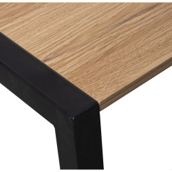 Mesa de Escritorio Alexandra House Living Marrón Madera 120 x 76 x 60