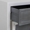 Recibidor Alexandra House Living Blanco Gris Madera de abeto Madera MD