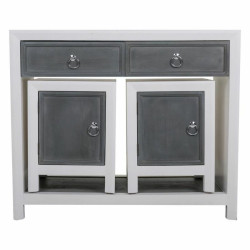 Recibidor Alexandra House Living Blanco Gris Madera de abeto Madera MD