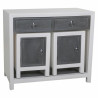 Recibidor Alexandra House Living Blanco Gris Madera de abeto Madera MD
