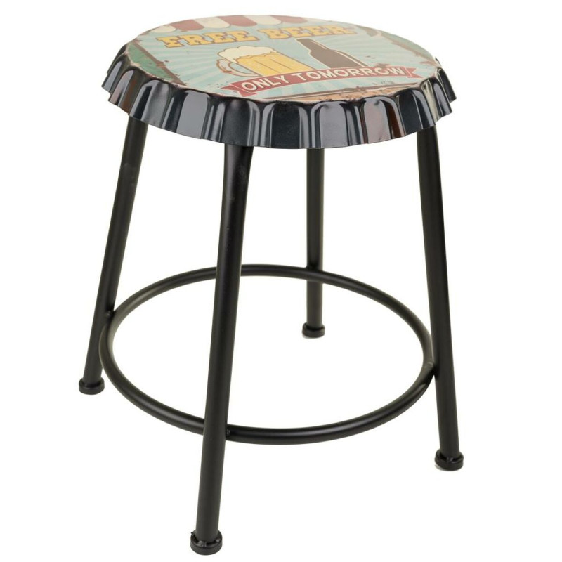 Taburete Alexandra House Living Metal Hierro 35 x 46 x 35 cm Taburete Alexandra House Living Metal Hierro 35 x 46 x 35 cm