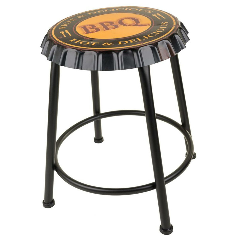 Taburete Alexandra House Living Metal Hierro 35 x 46 x 35 cm Taburete Alexandra House Living Metal Hierro 35 x 46 x 35 cm