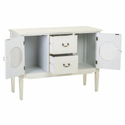 Recibidor Alexandra House Living Blanco Ratán Madera de abeto Madera