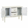 Recibidor Alexandra House Living Blanco Ratán Madera de abeto Madera