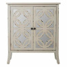 Recibidor Alexandra House Living Gris Vidrio Madera de abeto Madera MD