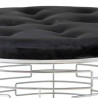 Banqueta Alexandra House Living Oro Metal Esponja Madera MDF 91 x 47 x