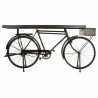 Recibidor Alexandra House Living Bike Marrón Negro Hierro Madera de m