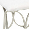 Banqueta Alexandra House Living Champán Metal Esponja Madera MDF 41 x