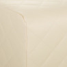Taburete Alexandra House Living PVC Madera MDF 30 x 47 x 36 cm
