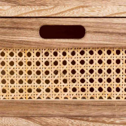 Cajonera Alexandra House Living Caña Madera de Paulonia 29 x 75 x 35