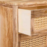 Cajonera Alexandra House Living Caña Madera de Paulonia 29 x 75 x 35