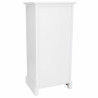 Cajonera Alexandra House Living Blanco Caña Madera de Paulonia Madera