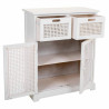 Recibidor Alexandra House Living Blanco Caña Madera de Paulonia Mader