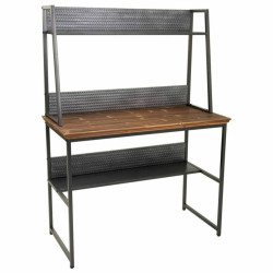 Escritorio Alexandra House Living Marrón Madera Metal 47 x 141 x 103