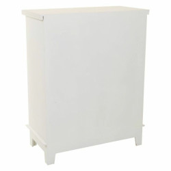 Recibidor Alexandra House Living Blanco Crema Metal Madera de pino Mad
