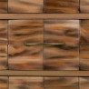 Cajonera Alexandra House Living Natural Madera de Paulonia 108 x 38 x