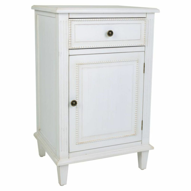 Mesita de Noche Alexandra House Living Blanco 36 x 72 x 45 cm Mesita de Noche Alexandra House Living Blanco 36 x 72 x 45 cm