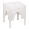 Mesa auxiliar Madera Blanco 36 x 36 x 42 cm DMF