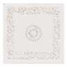 Mesa auxiliar Madera Blanco 36 x 36 x 42 cm DMF