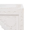Mesa auxiliar Madera Blanco 36 x 36 x 42 cm DMF