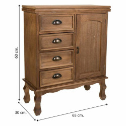 Recibidor con Cajones Alexandra House Living Marrón Madera de Pauloni