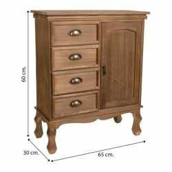 Recibidor con Cajones Alexandra House Living Marrón Madera de Pauloni
