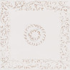 Mesa auxiliar Madera Blanco 36 x 36 x 42 cm DMF