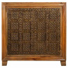 Recibidor Alexandra House Living Madera Latón 42 x 100 x 100 cm