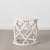 Mesa auxiliar Blanco Madera MDF 50 x 50 x 52 cm DMF