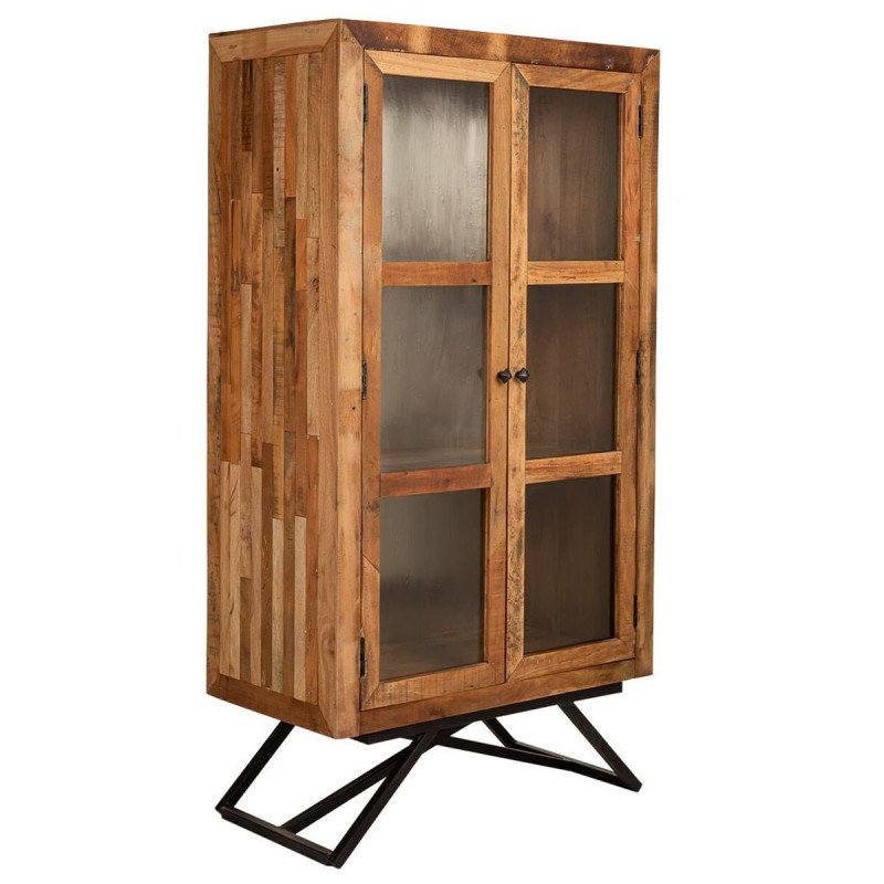 Vitrina Alexandra House Living Madera Hierro 47 x 175 x 90 cm Vitrina Alexandra House Living Madera Hierro 47 x 175 x 90 cm