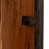 Estantería Alexandra House Living Natural Hierro Madera de acacia 40