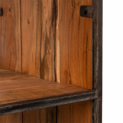 Estantería Alexandra House Living Natural Hierro Madera de acacia 40