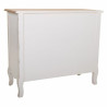 Recibidor Alexandra House Living Blanco Vidrio Madera de abeto Madera