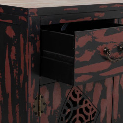 Recibidor con Cajones Alexandra House Living Rojo Madera de abeto Made