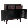 Recibidor con Cajones Alexandra House Living Rojo Madera de abeto Made