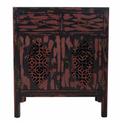 Recibidor con Cajones Alexandra House Living Rojo Madera de abeto Made