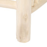 Sofá de 2 Plazas AKAR 131 x 80 x 77,5 cm Natural madera de teca