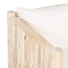 Sofá de 2 Plazas AKAR 131 x 80 x 77,5 cm Natural madera de teca