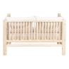 Sofá de 2 Plazas AKAR 131 x 80 x 77,5 cm Natural madera de teca