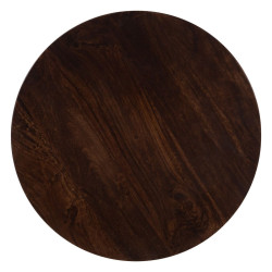 Mesa auxiliar 40 x 40 x 90 cm Marrón Madera de mango