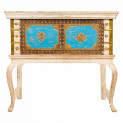 Baúl Alexandra House Living Madera de mango 40 x 80 x 90 cm