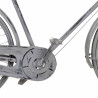 Recibidor Alexandra House Living Bike Plateado Madera Hierro 50 x 94 x