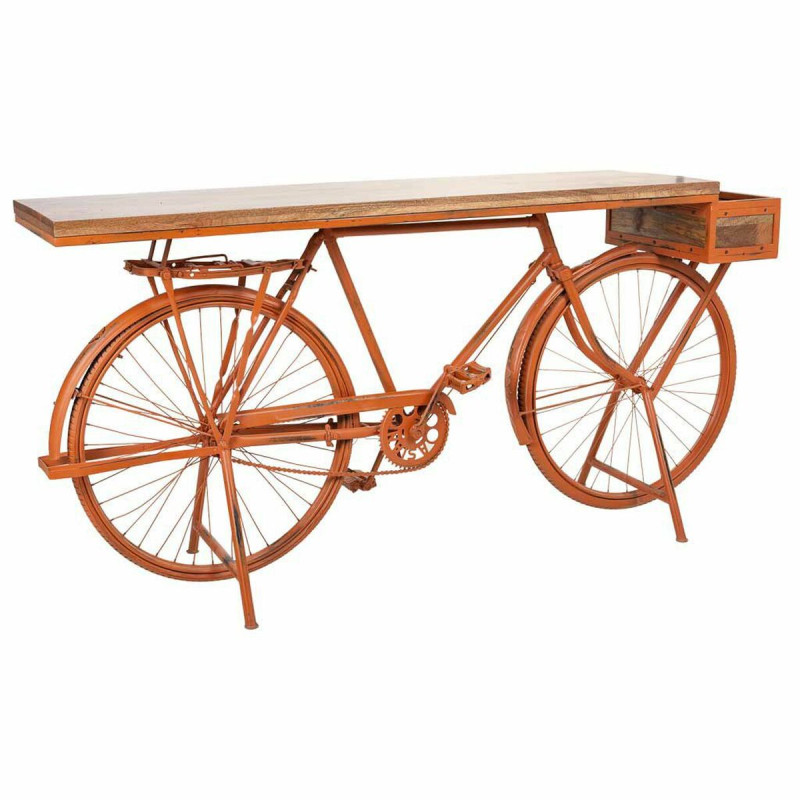 Recibidor Alexandra House Living Bike Cobre Madera Hierro 50 x 94 x 19 Recibidor Alexandra House Living Bike Cobre Madera Hierro 50 x 94 x 19