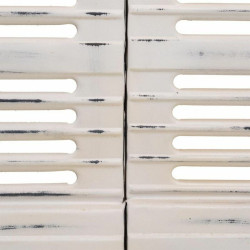 Escritorio Alexandra House Living Blanco Madera Hierro 65 x 75 x 155 c