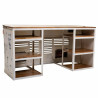 Escritorio Alexandra House Living Blanco Madera Hierro 65 x 75 x 155 c