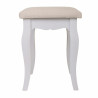 Banqueta Alexandra House Living Blanco Marrón Madera de pino Madera M